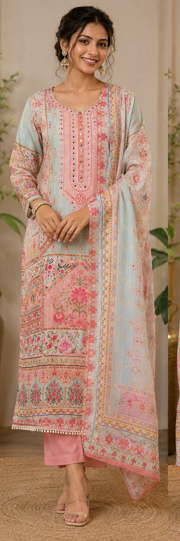 Kurti pant 3pc Set