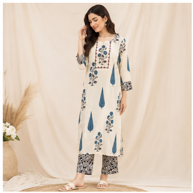 KURTI PANT SET