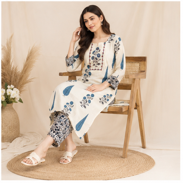 KURTI PANT SET - View 4