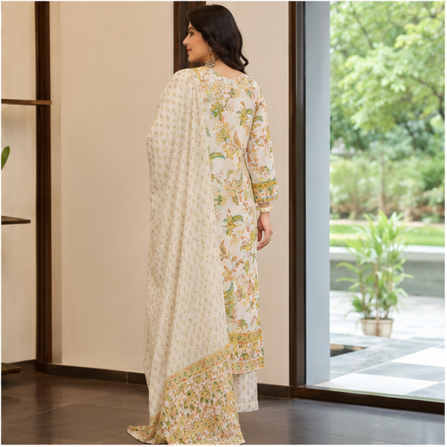 KURTI PANT 3PC SET - View 3