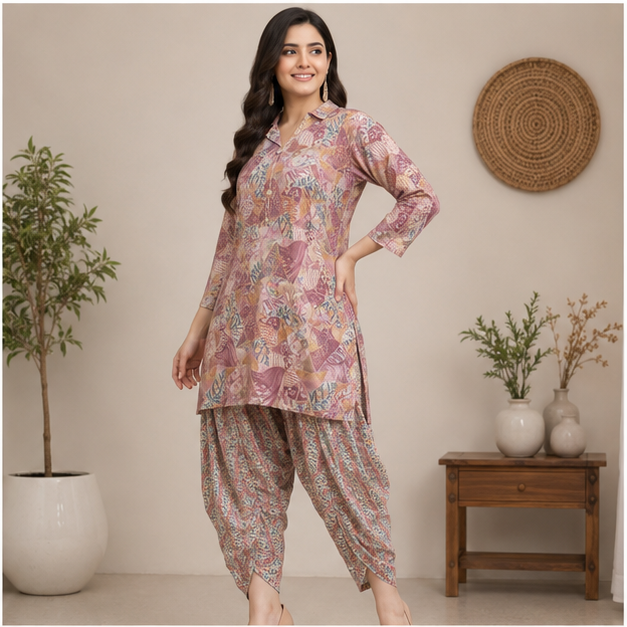 DHOTI COORD SET