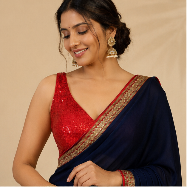 ShrEes Sequence Sleeveless Blouse