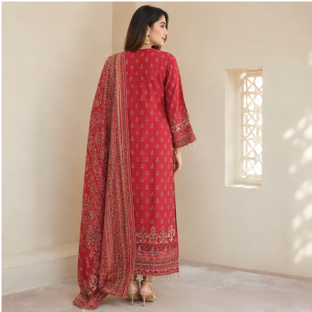 KURTI PANT 3PC SET - View 2
