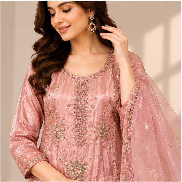 KURTI PANT 3PC SET