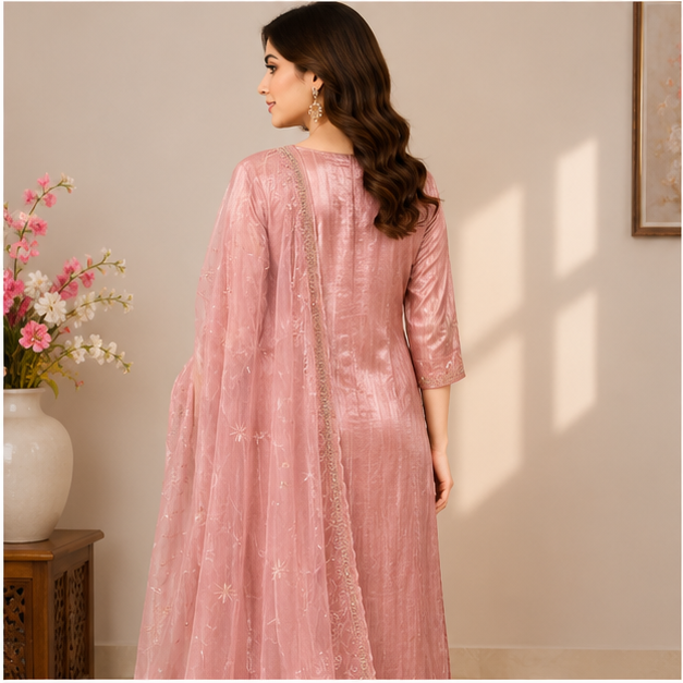 KURTI PANT 3PC SET - View 2