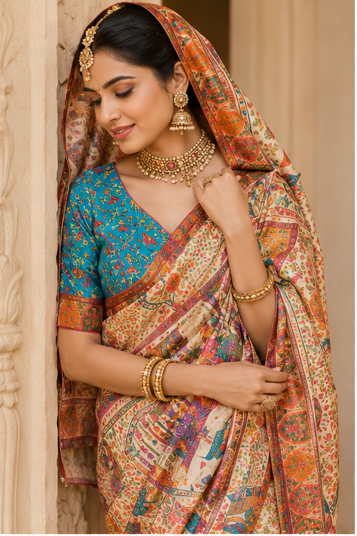 DESIGNER MASTANI SAREE - View 2
