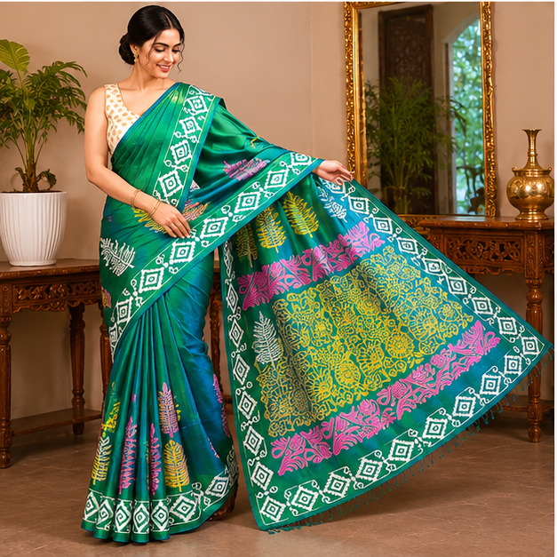 BISHNUPURI KATAN SILK