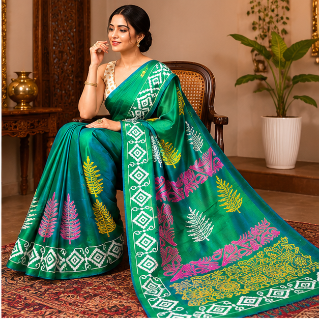 BISHNUPURI KATAN SILK - View 4