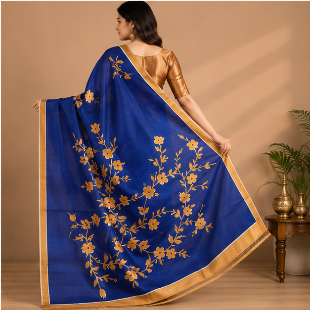 PURE SILK SAREE - View 2