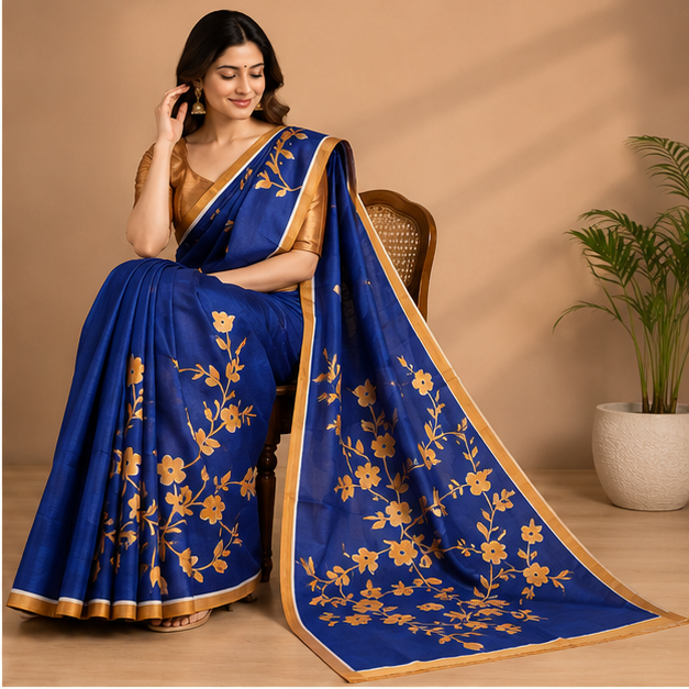 PURE SILK SAREE - View 4