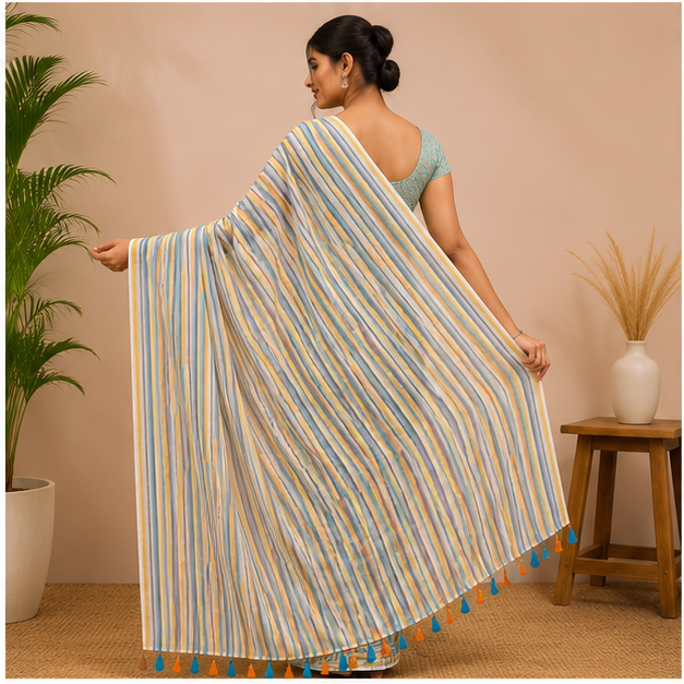 MAL COTTON SAREE
