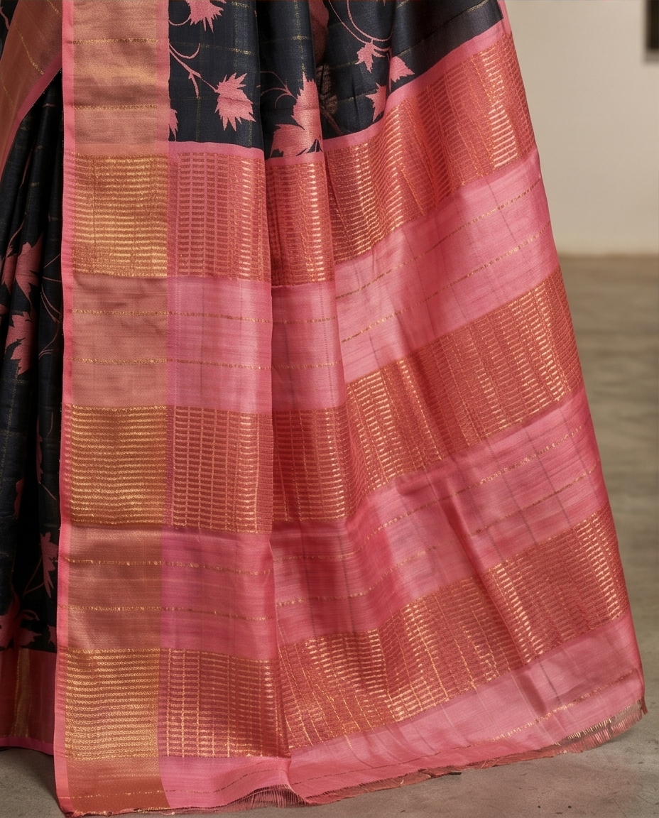 CHECK ZARI TUSSAR - View 2