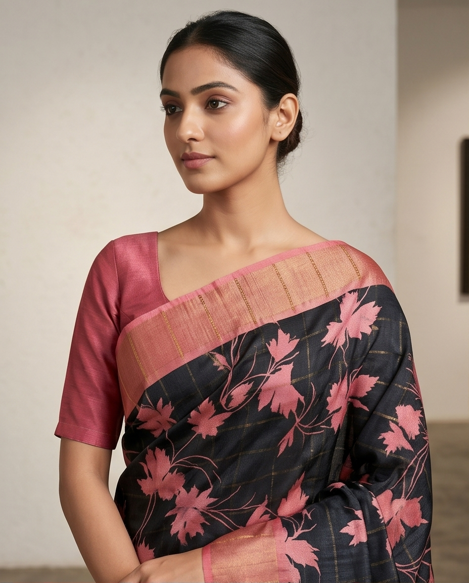 CHECK ZARI TUSSAR - View 4