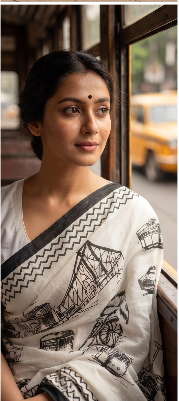KOLKATA SIGNATURE SAREE - View 3