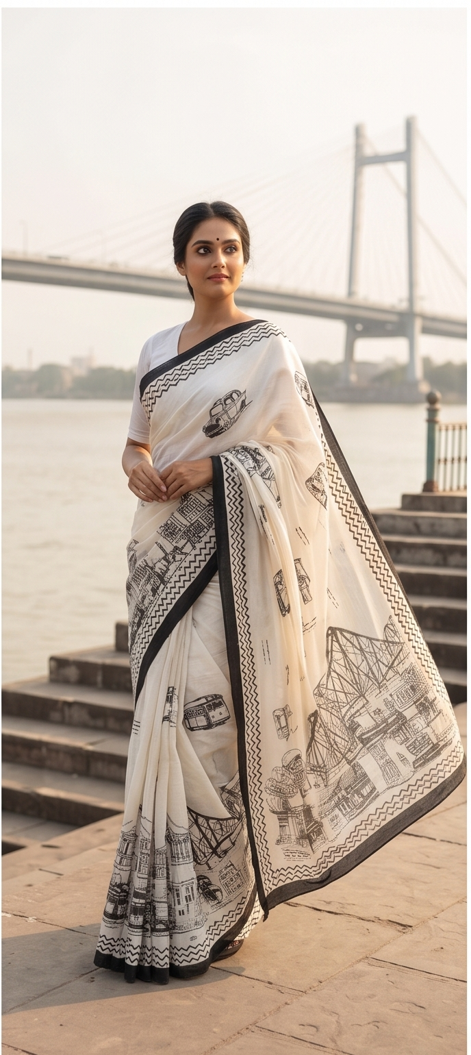 KOLKATA SIGNATURE SAREE - View 4