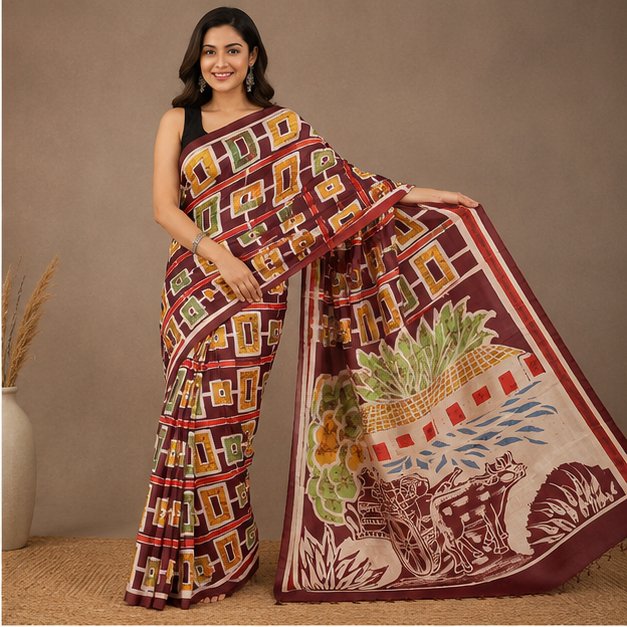 PURE SILK SAREE - View 2
