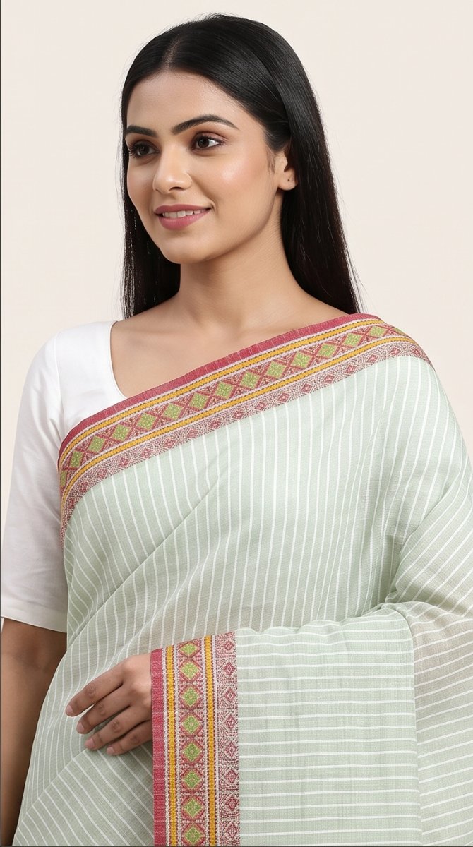DHANIAKHALI COTTON HANDLOOM SAREE