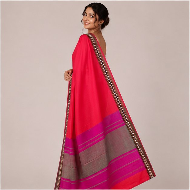 DHANIAKHALI HANDLOOM  SAREE - View 8