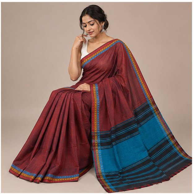 DHANIAKHALI HANDLOOM  SAREE - View 24