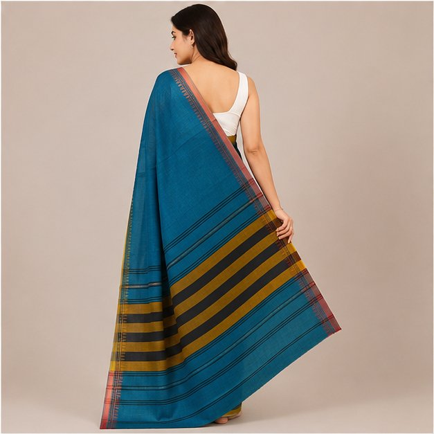 DHANIAKHALI HANDLOOM  SAREE - View 34