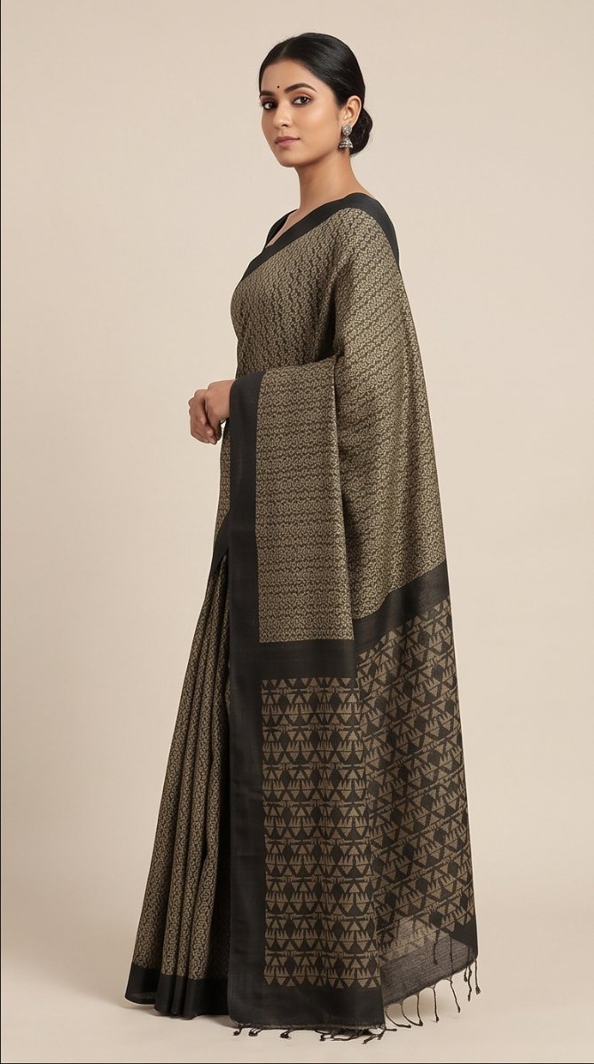 COTTON REVERSABLE HANDWOVEN SAREE