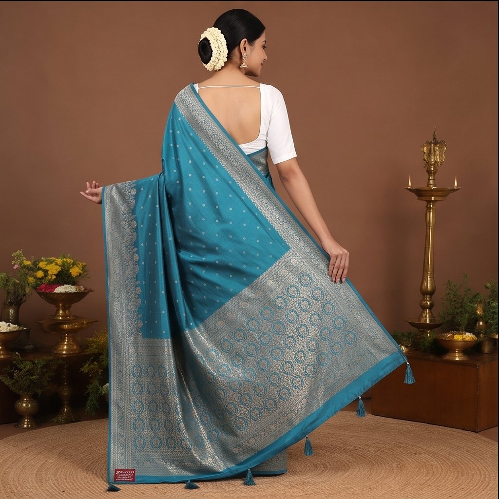 RAJESHWARI DESIGNER SAREE - View 2