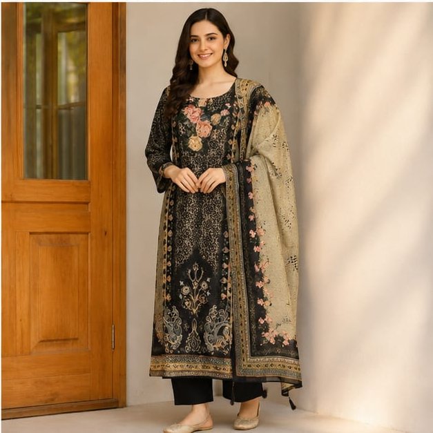 KURTI PANT 3PC SET - View 2