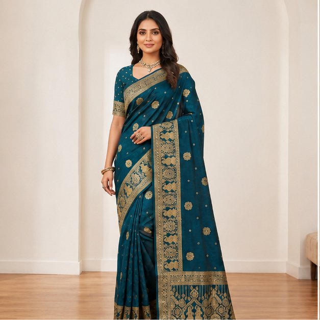 RANG REET DESIGNER SAREE - View 5