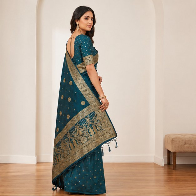 RANG REET DESIGNER SAREE - View 6