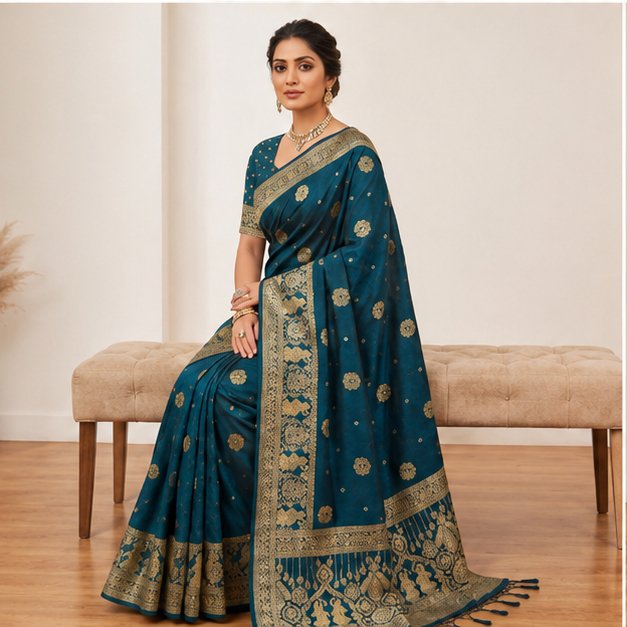 RANG REET DESIGNER SAREE - View 7