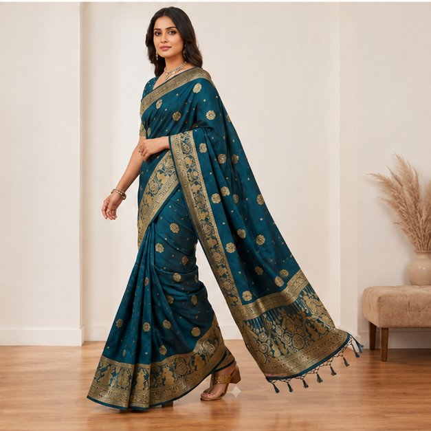 RANG REET DESIGNER SAREE - View 8