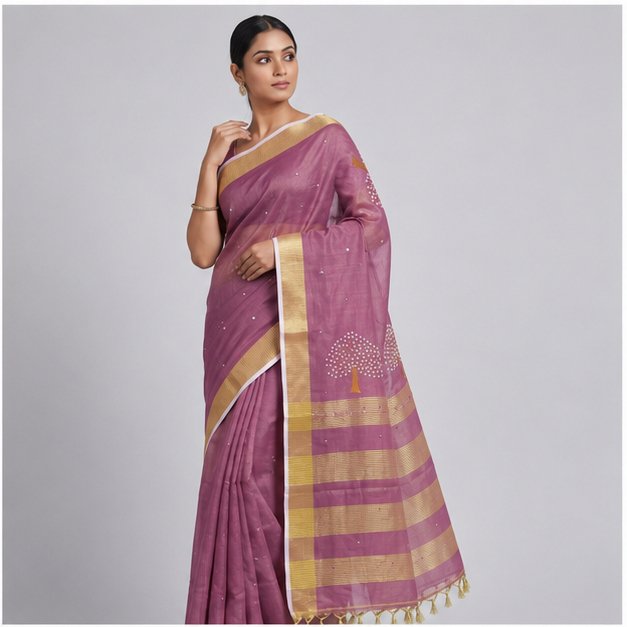 CUTTWORK SAREE - View 4