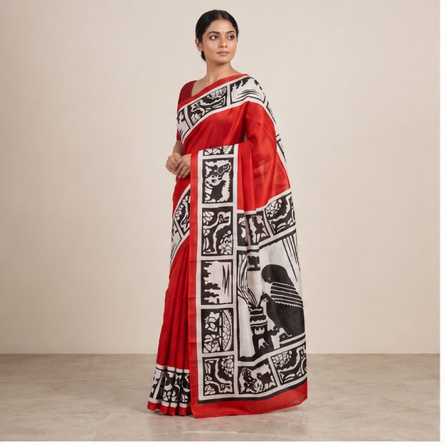 SILK SAREE - View 4