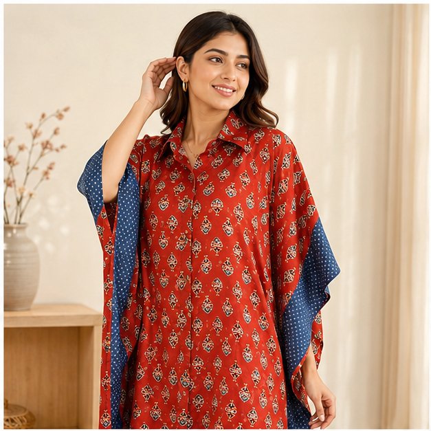 MODAL KAFTAN SHIRT - View 2