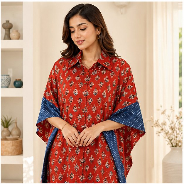 MODAL KAFTAN SHIRT - View 3