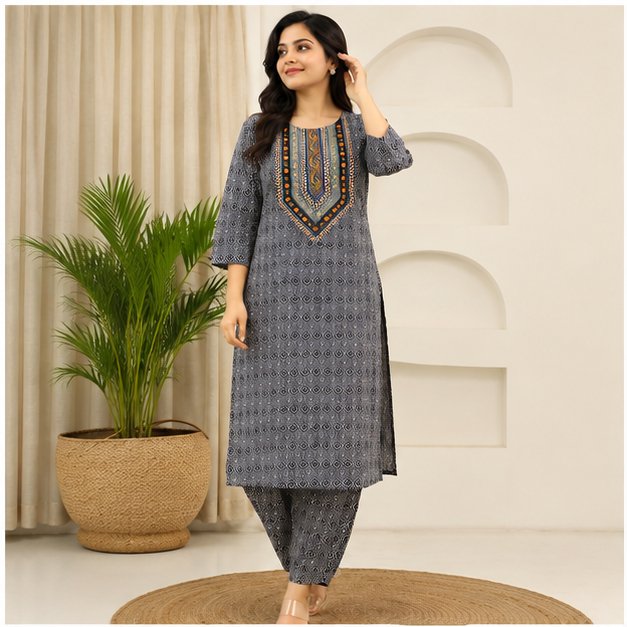 KURTI PANT SET - View 2