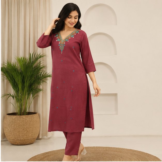 KURTI PANT SET - View 3