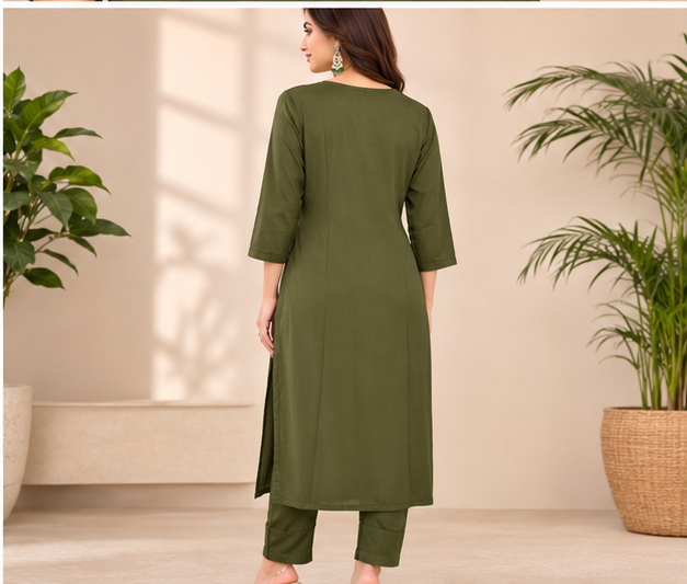 KURTI PANT SET - View 4