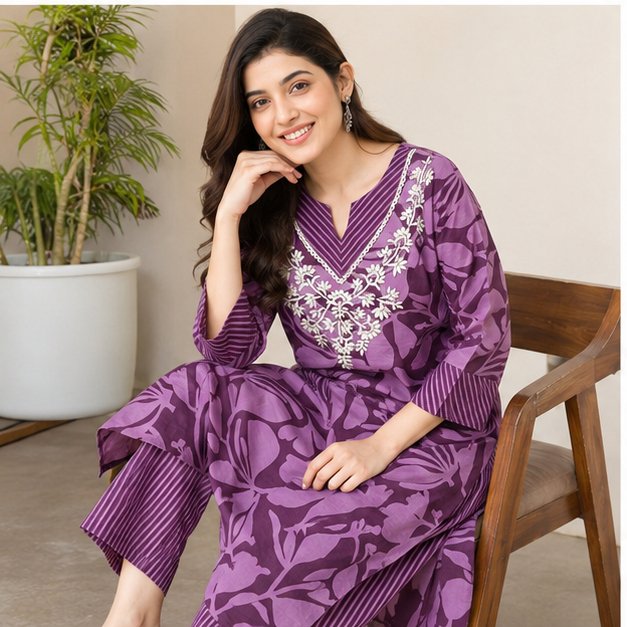 KURTI PANT SET - View 2