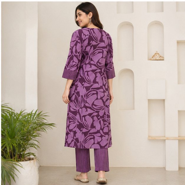 KURTI PANT SET - View 3