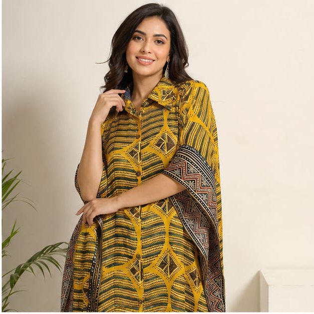 MODAL KAFTAN SHIRT - View 10