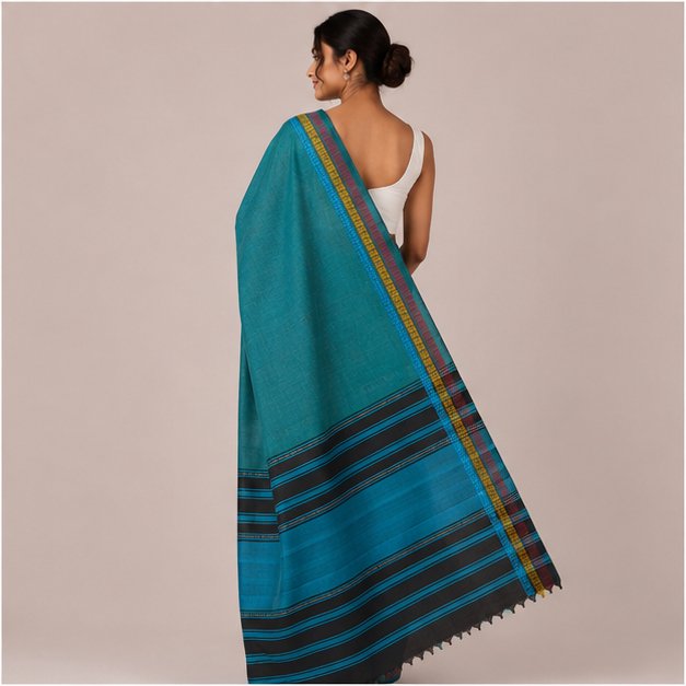 DHANIAKHALI HANDLOOM  SAREE - View 16