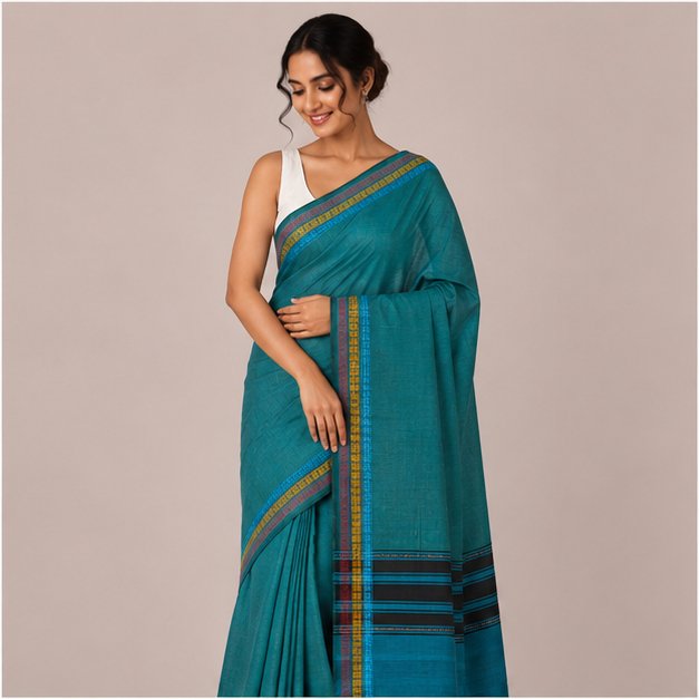 DHANIAKHALI HANDLOOM  SAREE - View 15