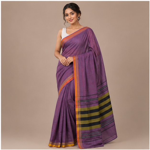 DHANIAKHALI HANDLOOM  SAREE - View 29