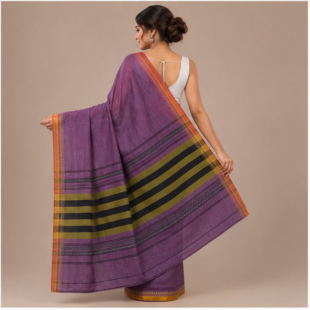 DHANIAKHALI HANDLOOM  SAREE - View 32