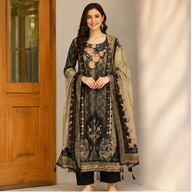 KURTI PANT 3PC SET