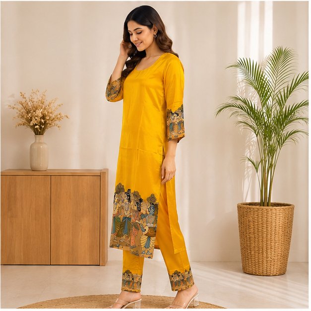 CREPE SILK KURTI - View 4
