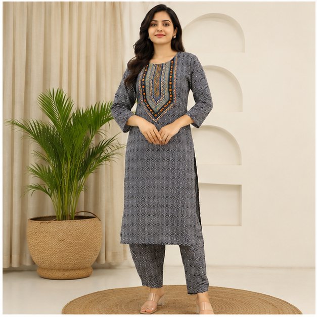 KURTI PANT SET