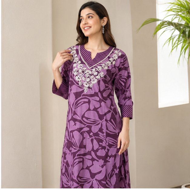 KURTI PANT SET - View 4