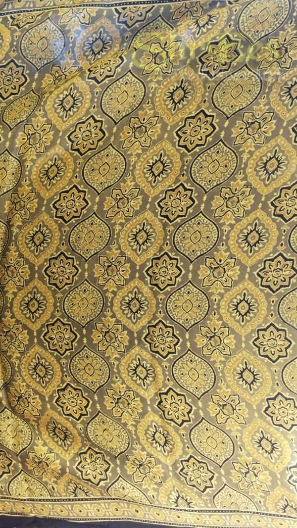 Handblock Premium Modal Silk Saree - Image 4